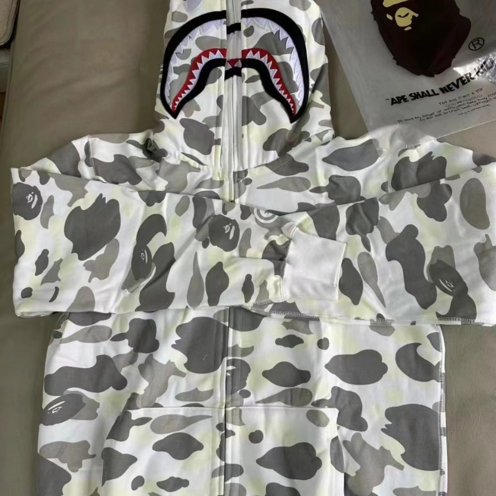 Bape A Bating Ape ABC Shark Hoddy